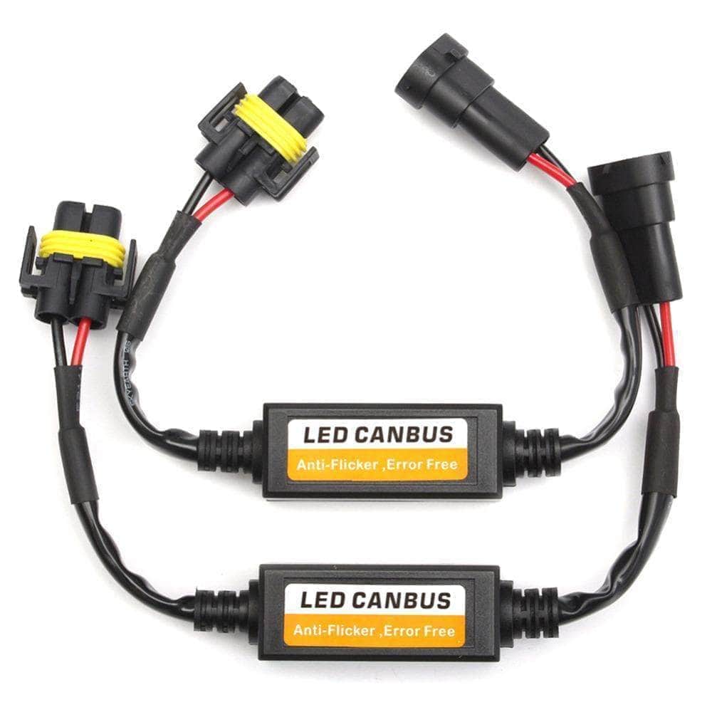 Diode Dynamics 9006 LED Headlight Canbus Resistor Anti-Flicker Adapters (DD3022)