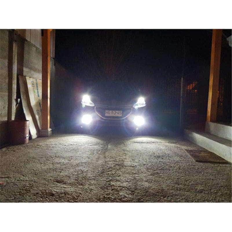 Carifex Fog light 6000K Super Bright Fog Light Super Bright 6000K LED Fog Lights ( 1 Pair )