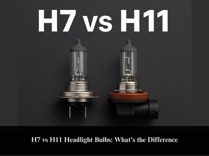 H7 vs H11 Headlight Bulbs: What's the Difference