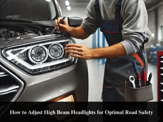 How to Adjust High Beam Headlights for Optimal Road Safety