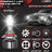 Compact H8 LED Headlight Bulbs