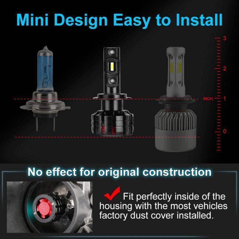 Cómo instalar correctamente las luces LED H7? #faroled #farosled