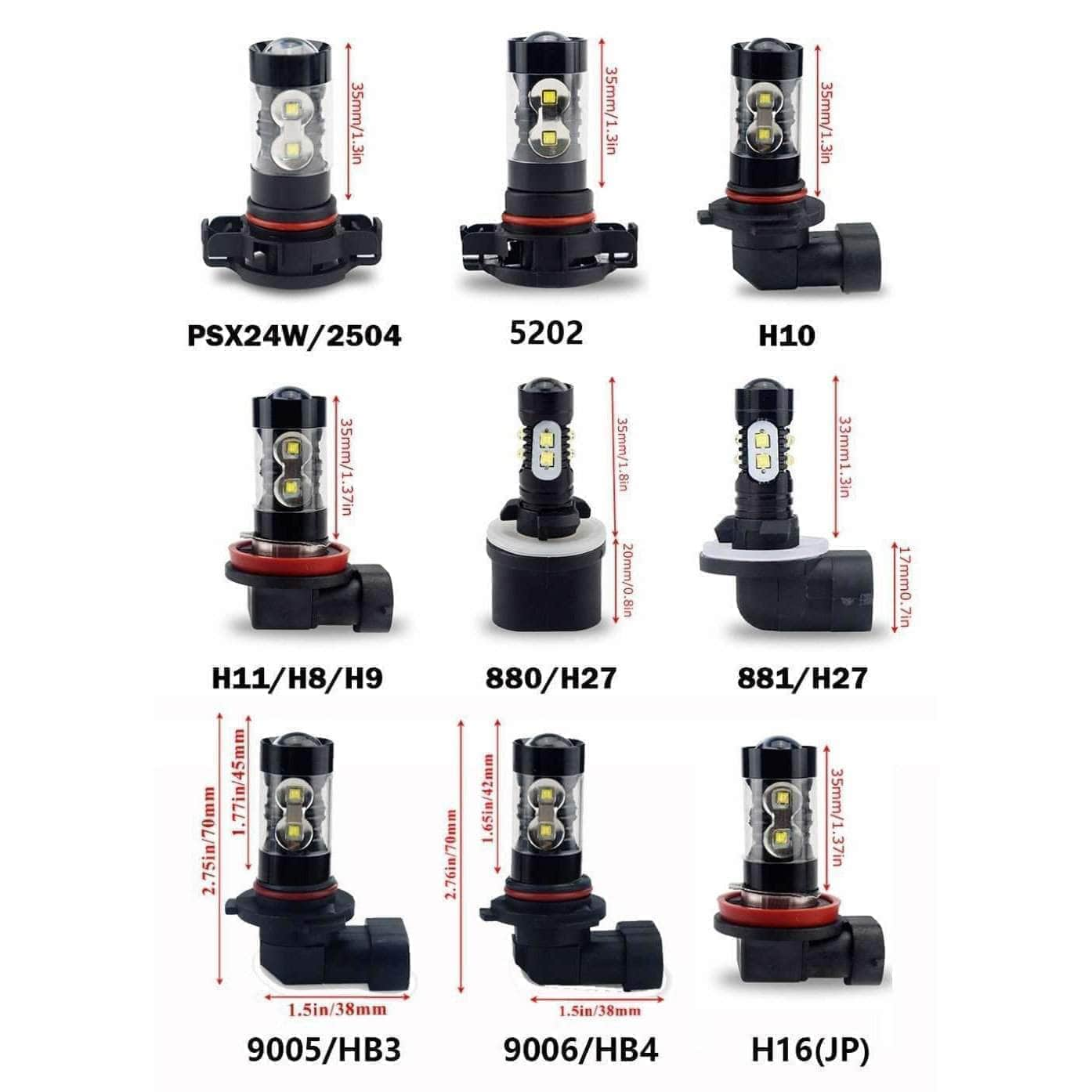 Which is brighter LED headlight 6000K or 8000K? – Carifex