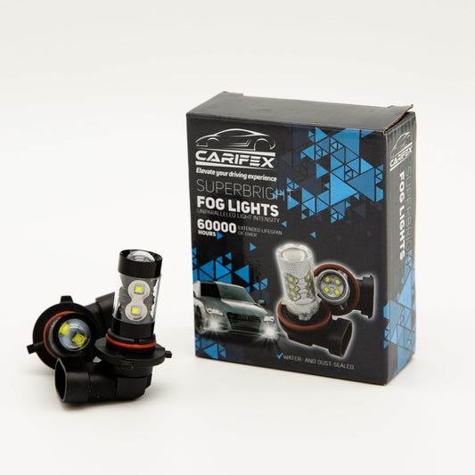 Carifex Fog light 6000K Super Bright Fog Light Super Bright 6000K LED Fog Lights ( 1 Pair )