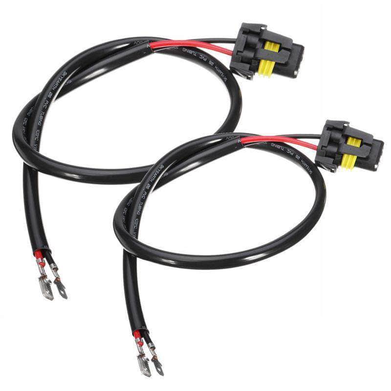 Carifex headlights bulb 2pcs New H11 to H11B Wire Harness Connector